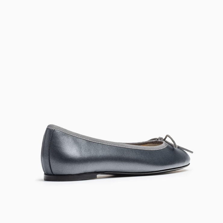 Jon Josef Barcelona Ballerina Flat in Pewter Soft