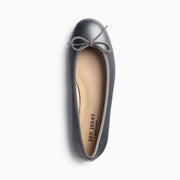 Jon Josef Barcelona Ballerina Flat in Pewter Soft