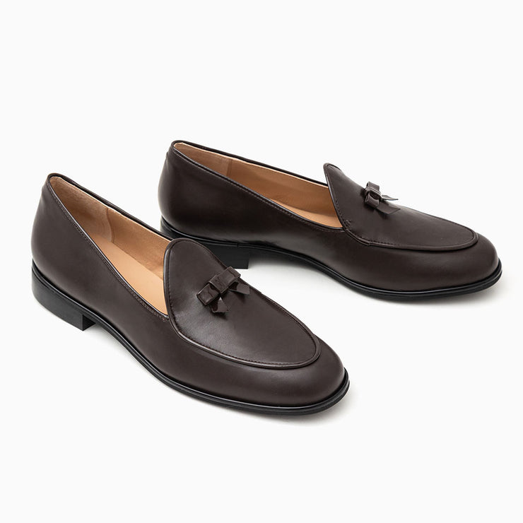 Jon Josef Belgian Loafer in Brown Leather