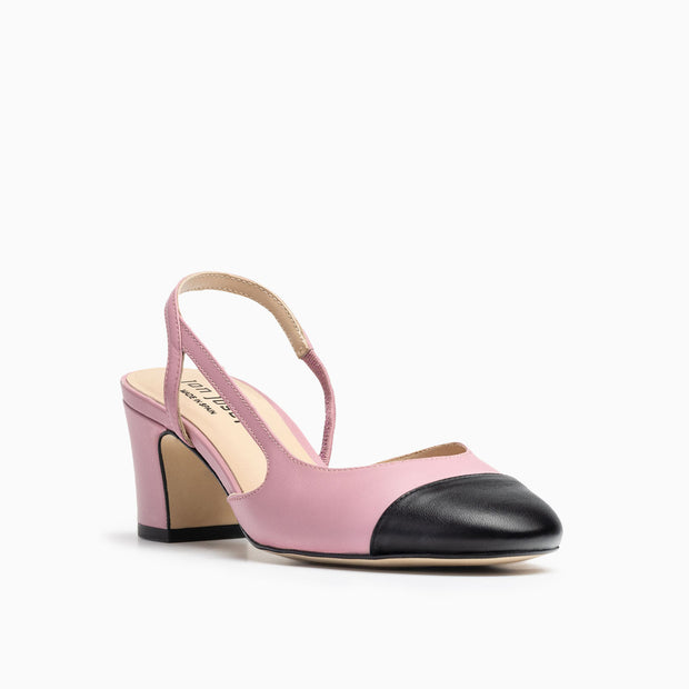 Jon Josef Daniela Slingback in Pink Black Combo