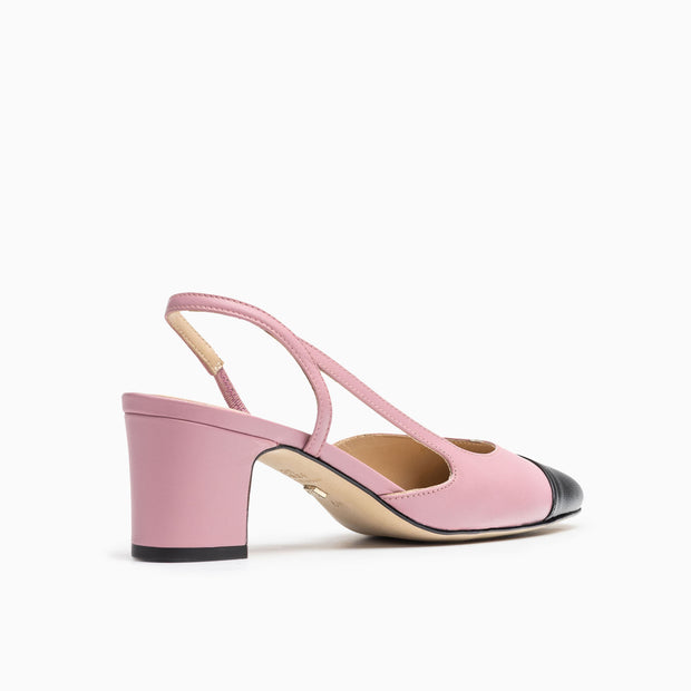 Jon Josef Daniela Slingback in Pink Black Combo