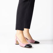 Jon Josef Daniela Slingback in Pink Black Combo