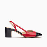 Jon Josef Daniela Slingback in Black Red Combo