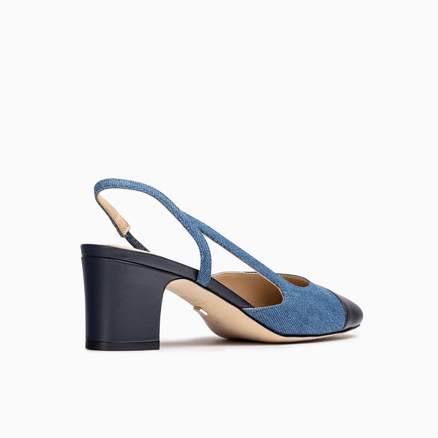 Jon Josef Daniela Slingback in Denim Combo