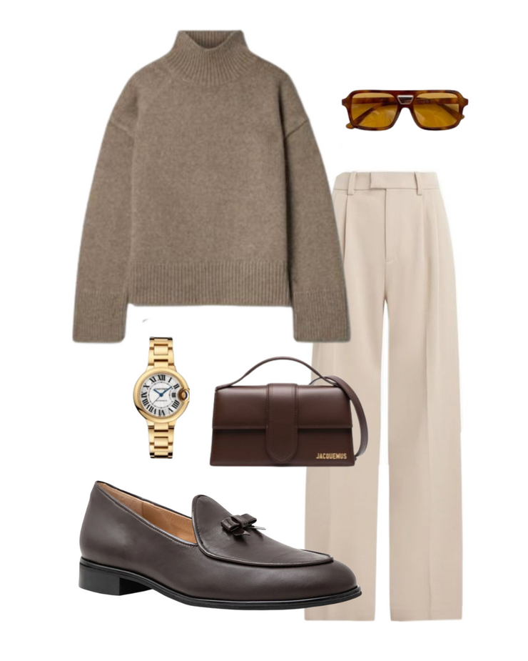 Jon Josef Belgian Loafer in Brown Leather