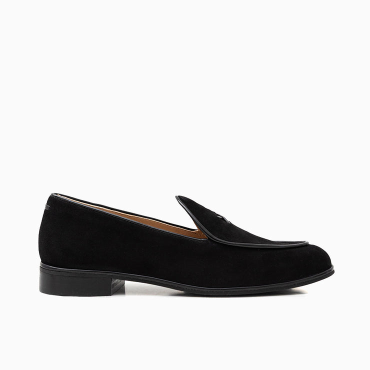Jon Josef Malta Loafer in Black Suede