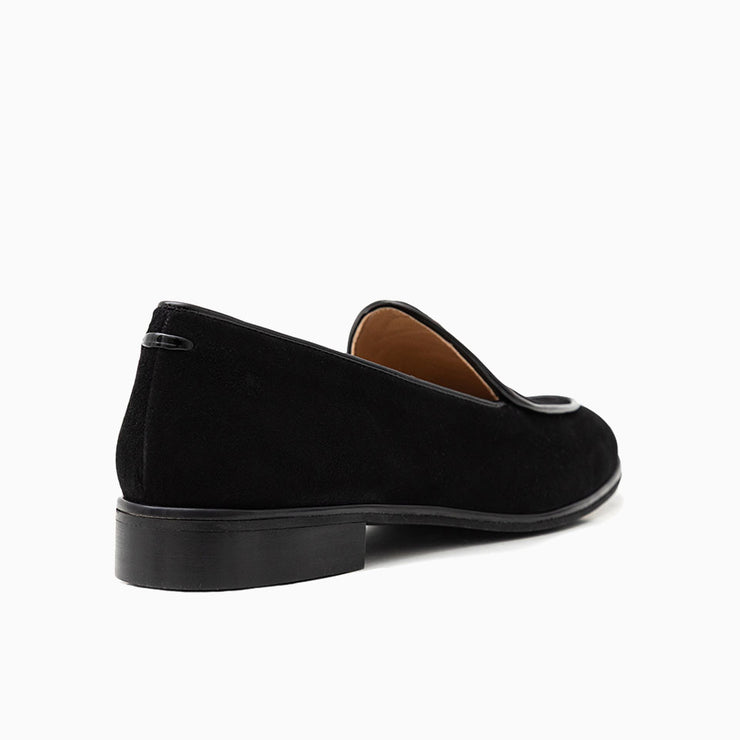 Jon Josef Malta Loafer in Black Suede