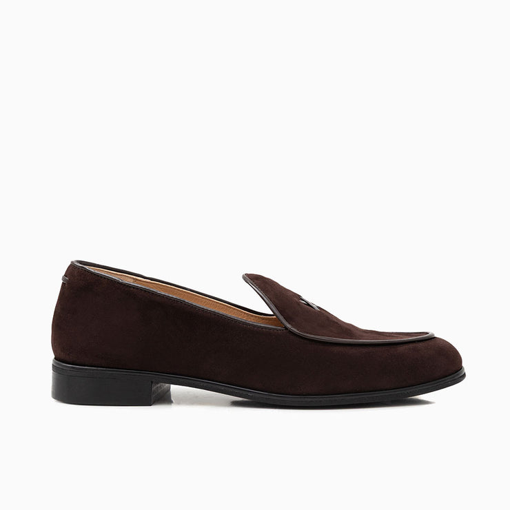 Jon Josef Malta Loafer in Brown Suede