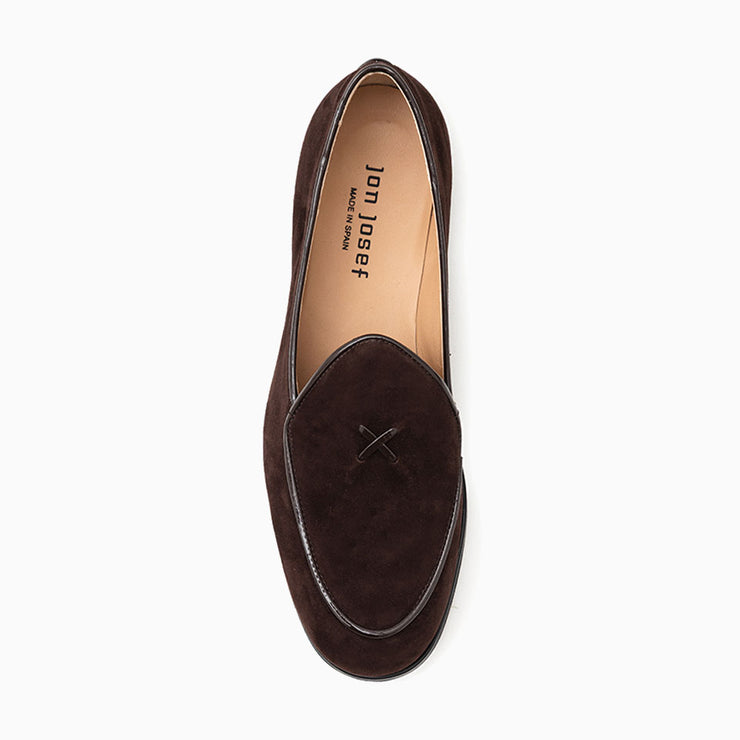 Jon Josef Malta Loafer in Brown Suede