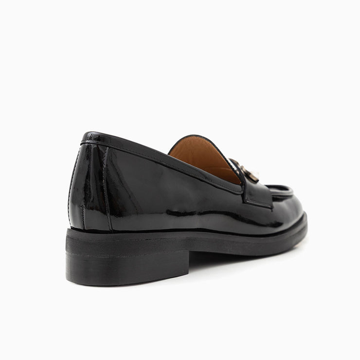 Jon Josef Marbella Pearls Loafer in Black Patent