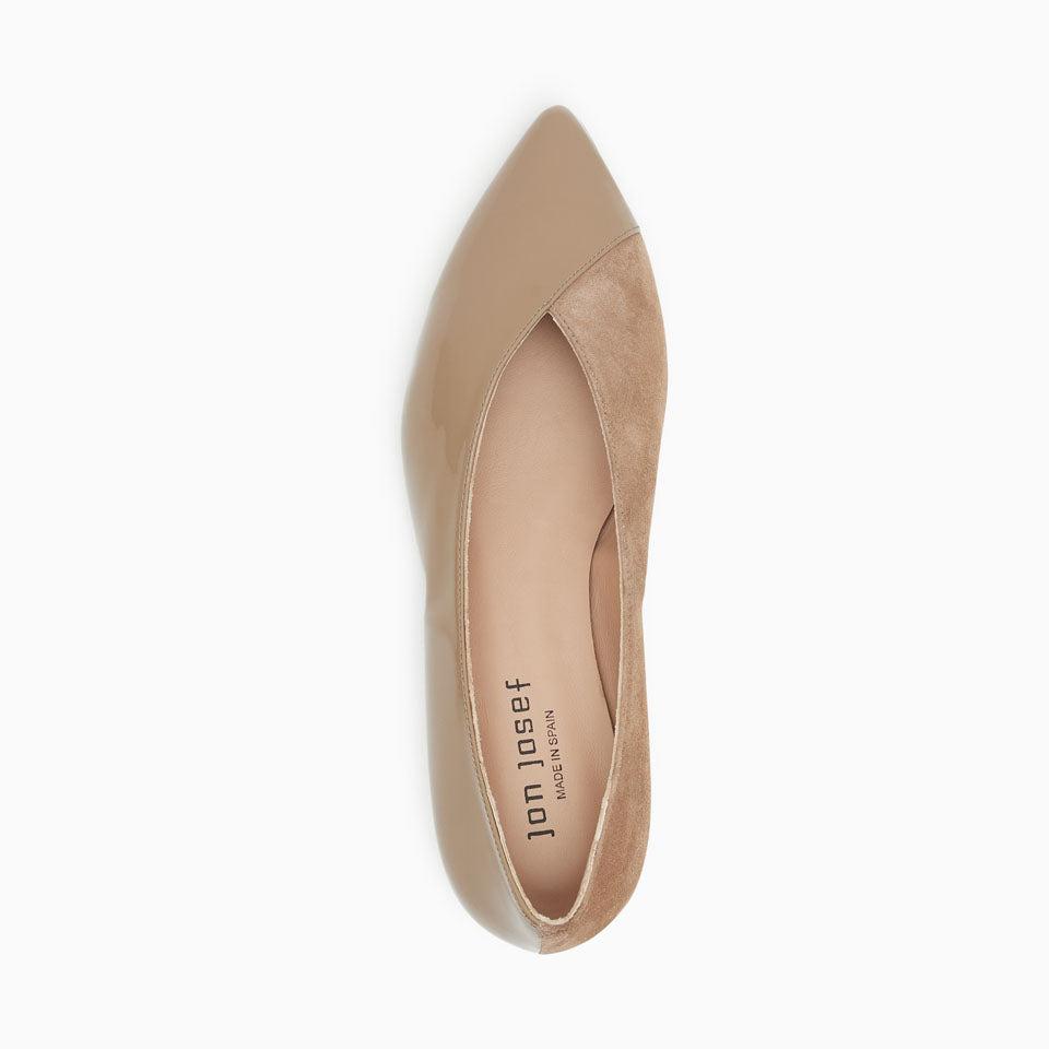 Real Two Pointed Toe Flat Jon Josef