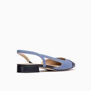 Jon Josef Rio Slingback Flat in Denim Combo