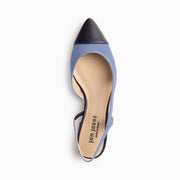 Jon Josef Rio Slingback Flat in Denim Combo