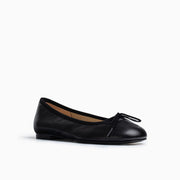 Jon Josef Barcelona Ballerina Flat in Black Leather