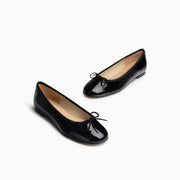 Jon Josef Barcelona Ballerina Flat in Black Patent