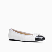 Jon Josef Belle Quilted Ballerina in Black White Combo