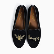 Jon Josef Gatsby Bee Happy in Black Velvet