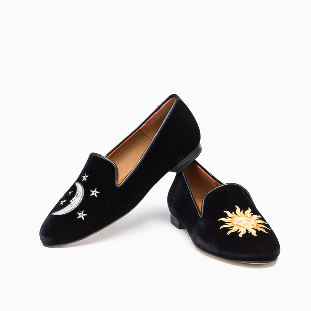 Jon Josef Gatsby Sun + Moon in Black Velvet
