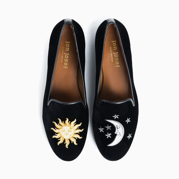 Jon Josef Gatsby Sun + Moon in Black Velvet