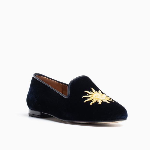 Jon Josef Gatsby Sun + Moon in Navy Velvet