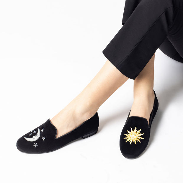 Jon Josef Gatsby Sun + Moon in Black Velvet