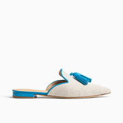 Jon Josef Gissel Mule in Natural-Blue