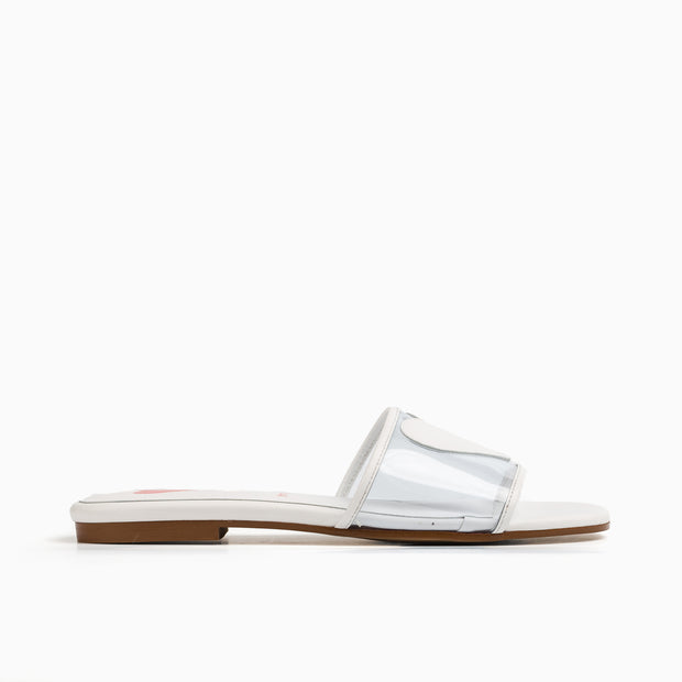 Jon Josef Nancy Sandal in White Leather