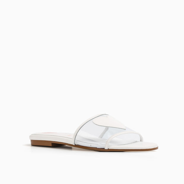 Jon Josef Nancy Sandal in White Leather