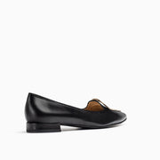 Jon Josef Reina Flat in Black Leather