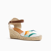 Jon Josef Tenerife Wedge Espadrille in Givi Linen