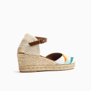 Jon Josef Tenerife Wedge Espadrille in Givi Linen